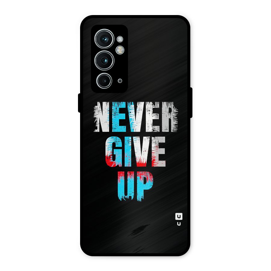 The Determined Metal Back Case for OnePlus 9RT 5G