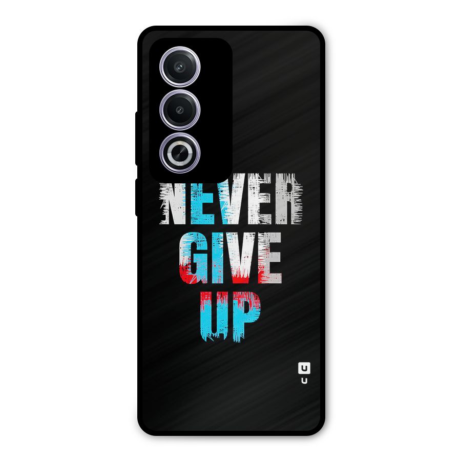 The Determined Metal Back Case for Oppo A3 Pro