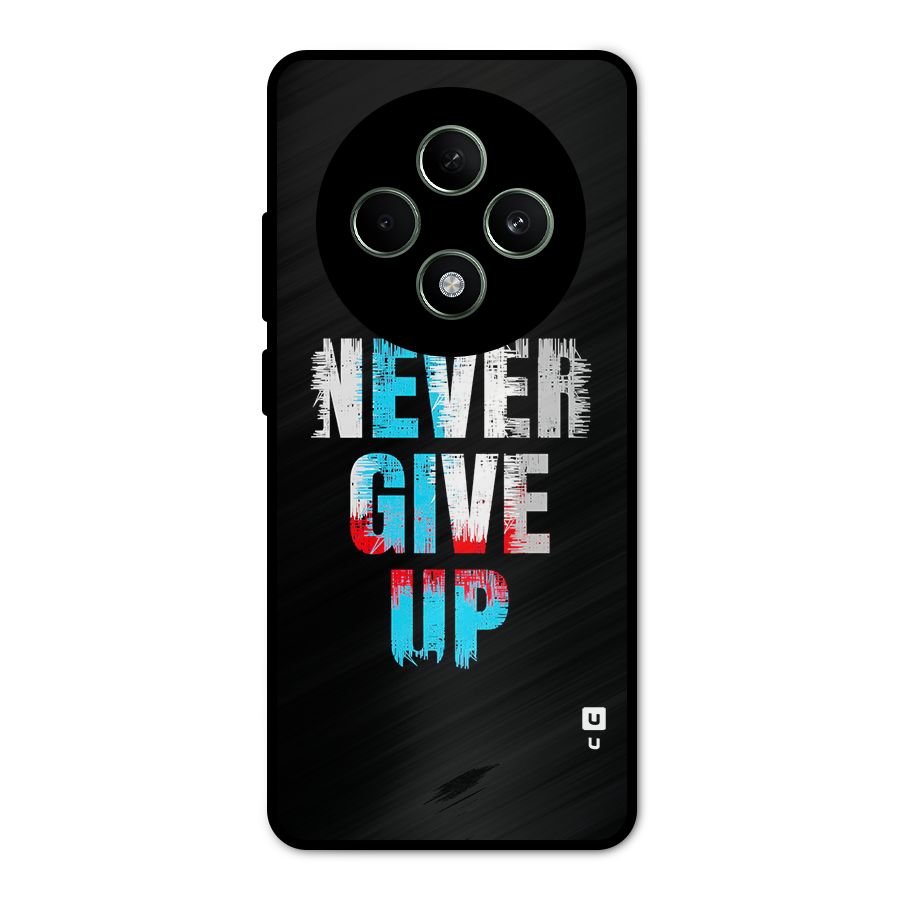 The Determined Metal Back Case for Oppo F27