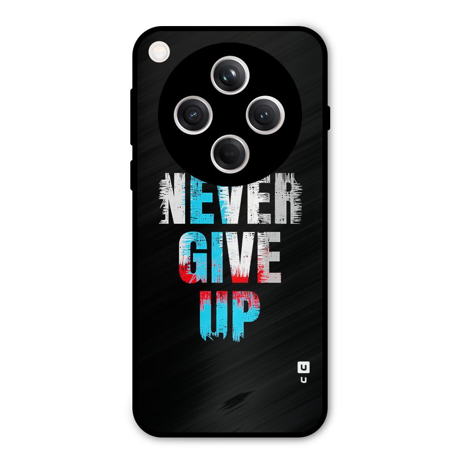 The Determined Metal Back Case for Oppo Find X8