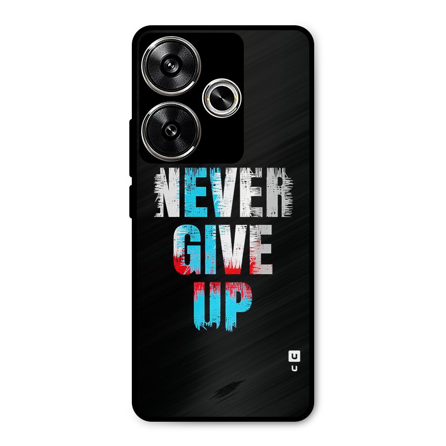 The Determined Metal Back Case for Poco F6