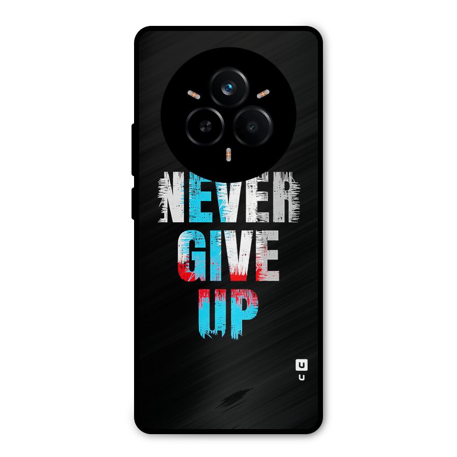 The Determined Metal Back Case for Realme 14 Pro