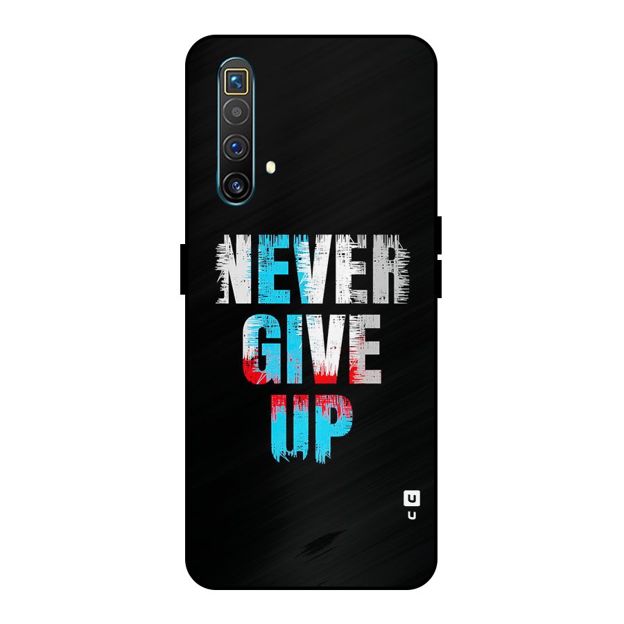 The Determined Metal Back Case for Realme X3