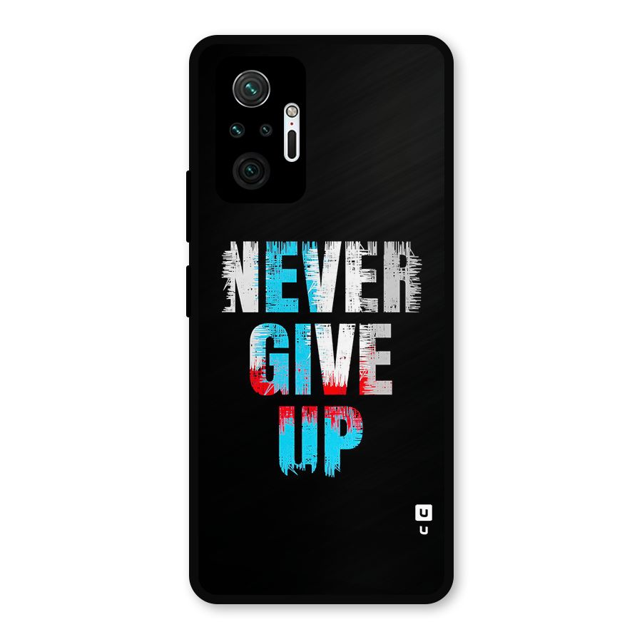 The Determined Metal Back Case for Redmi Note 10 Pro Max