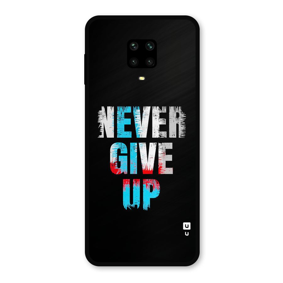 The Determined Metal Back Case for Redmi Note 9 Pro Max