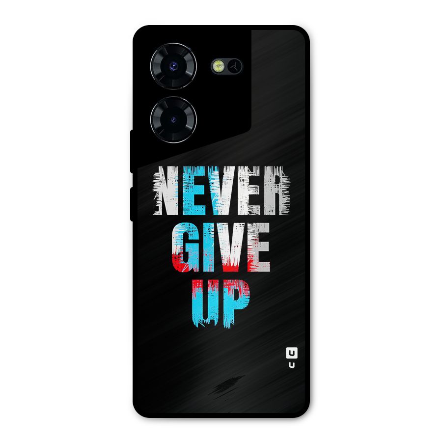 The Determined Metal Back Case for Tecno Pova 5 Pro 5G