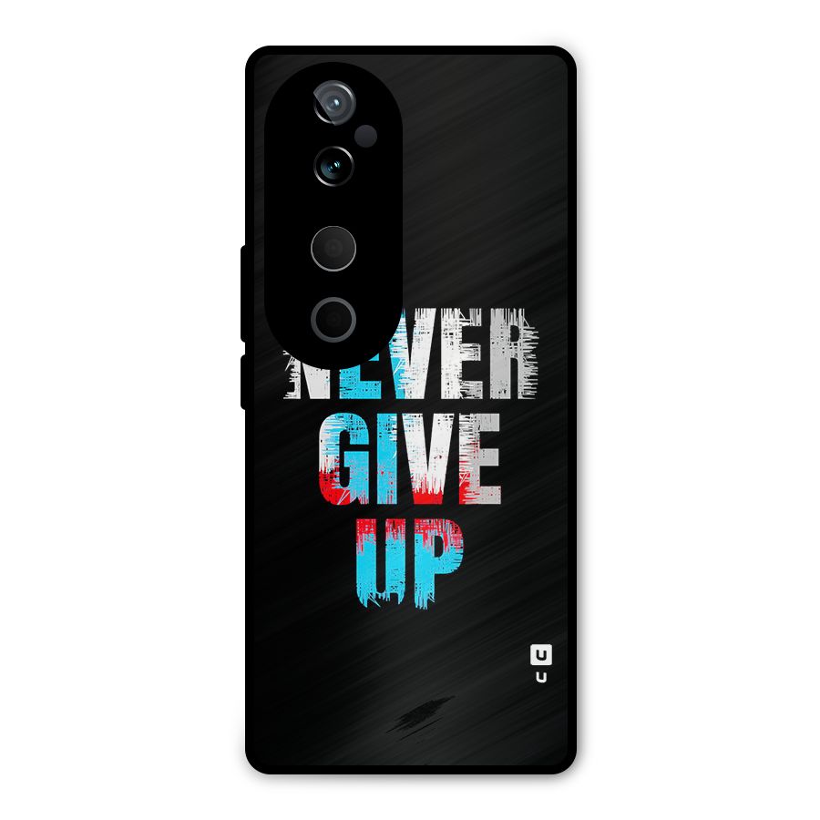 The Determined Metal Back Case for Vivo T3 Ultra