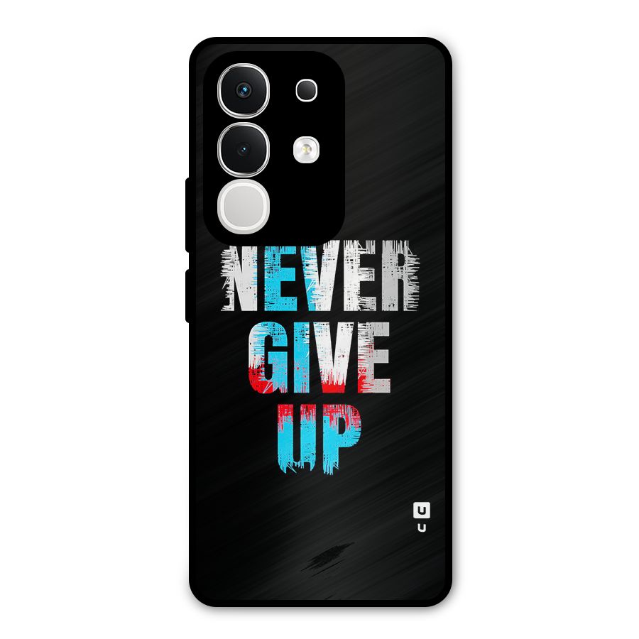 The Determined Metal Back Case for Vivo T4x