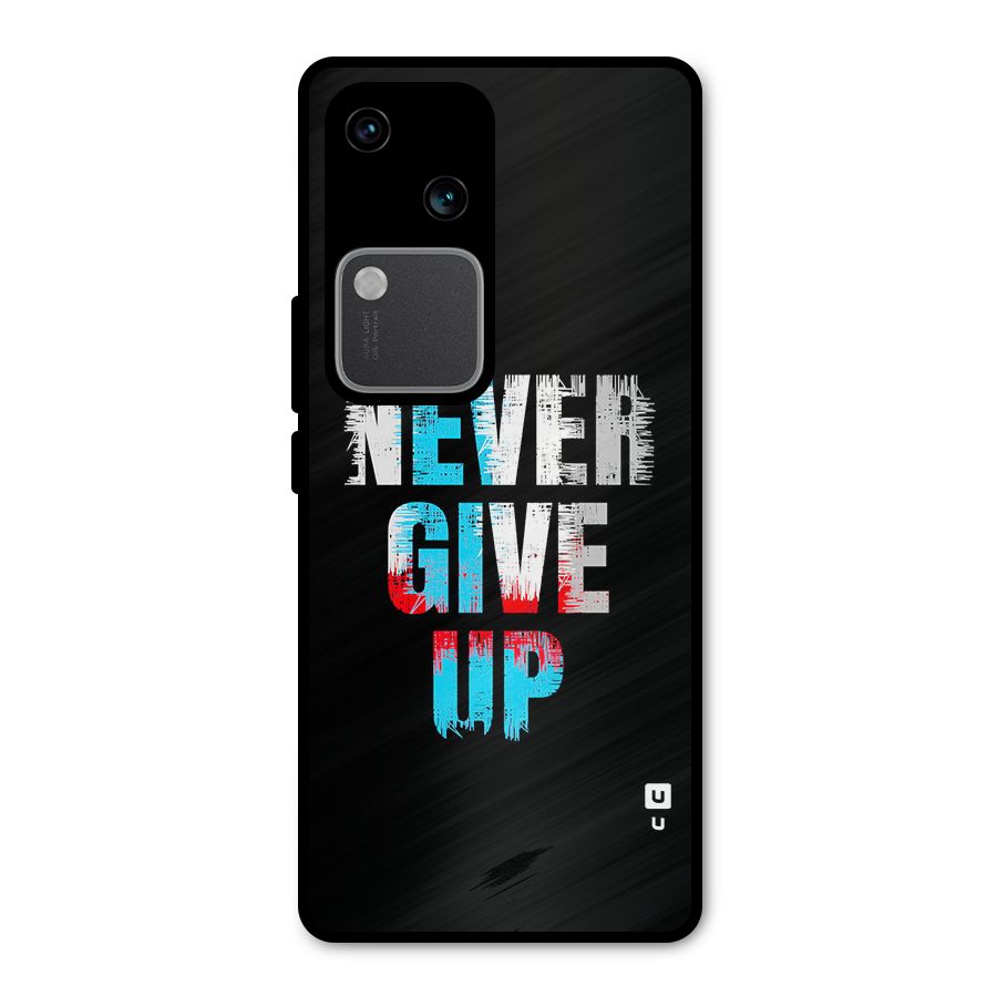The Determined Metal Back Case for Vivo V30 Pro