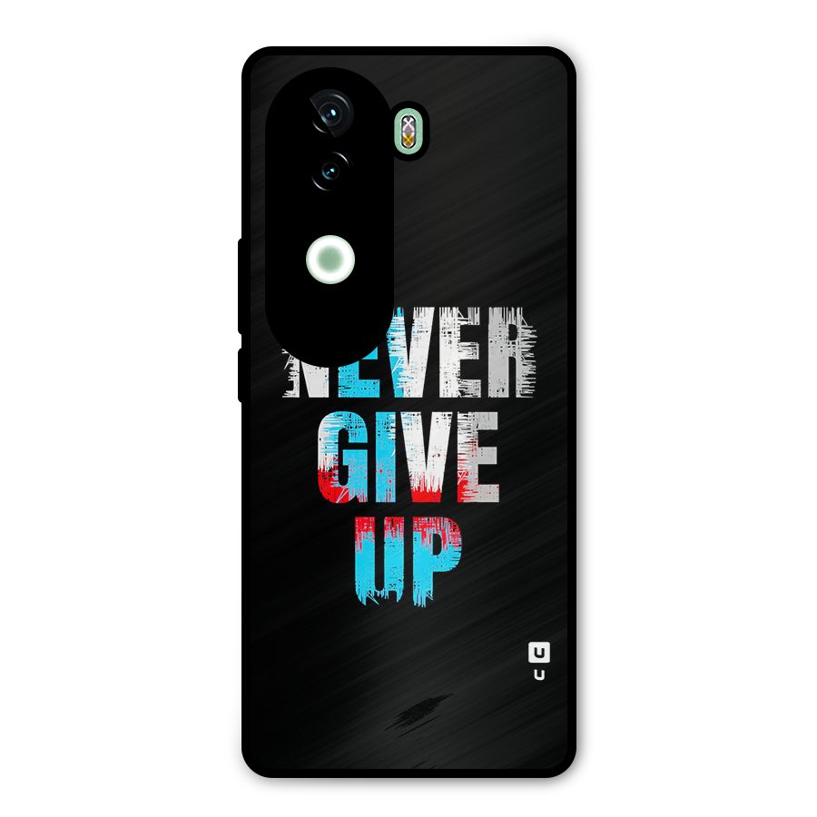 The Determined Metal Back Case for Vivo V40e