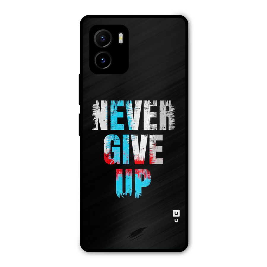 The Determined Metal Back Case for Vivo Y15s