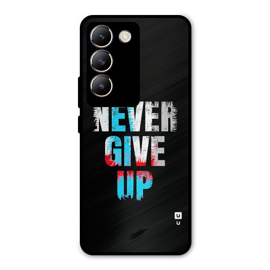 The Determined Metal Back Case for Vivo Y200e