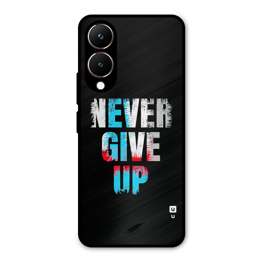 The Determined Metal Back Case for Vivo Y28