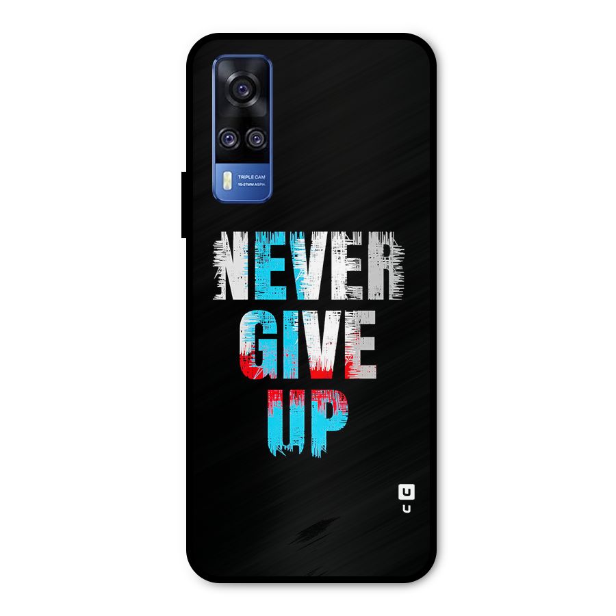 The Determined Metal Back Case for Vivo Y31