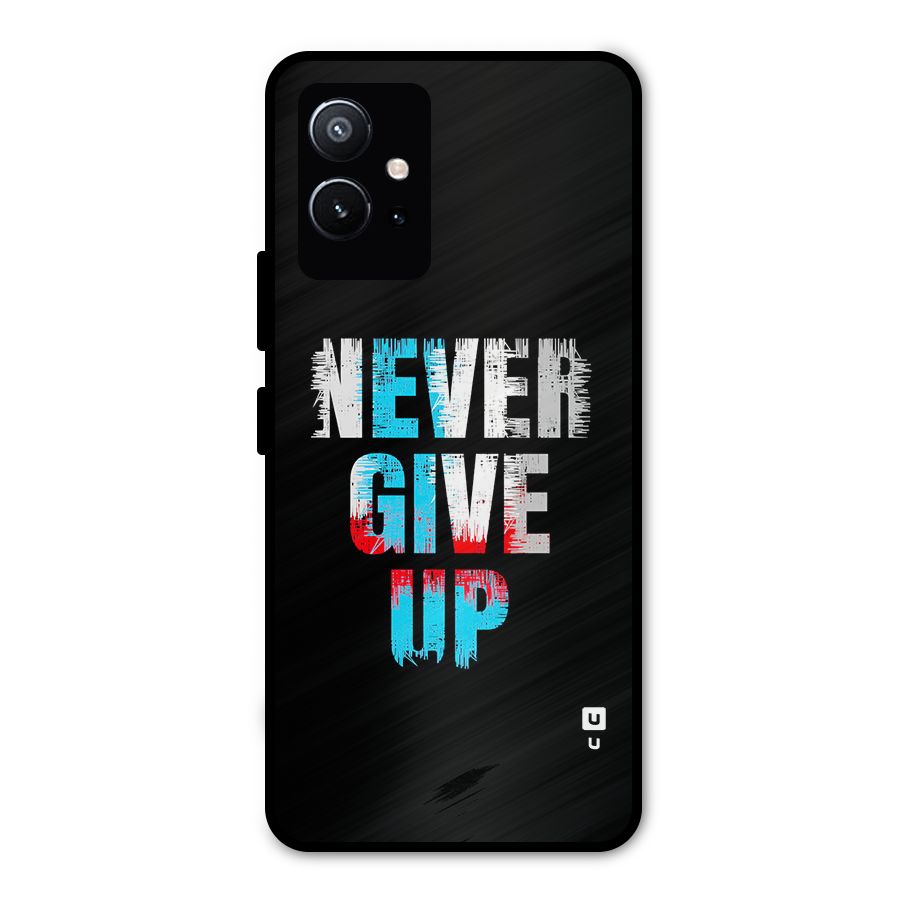 The Determined Metal Back Case for Vivo Y75 5G