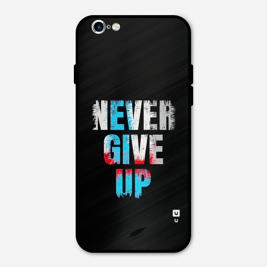 The Determined Metal Back Case for iPhone 6 6s