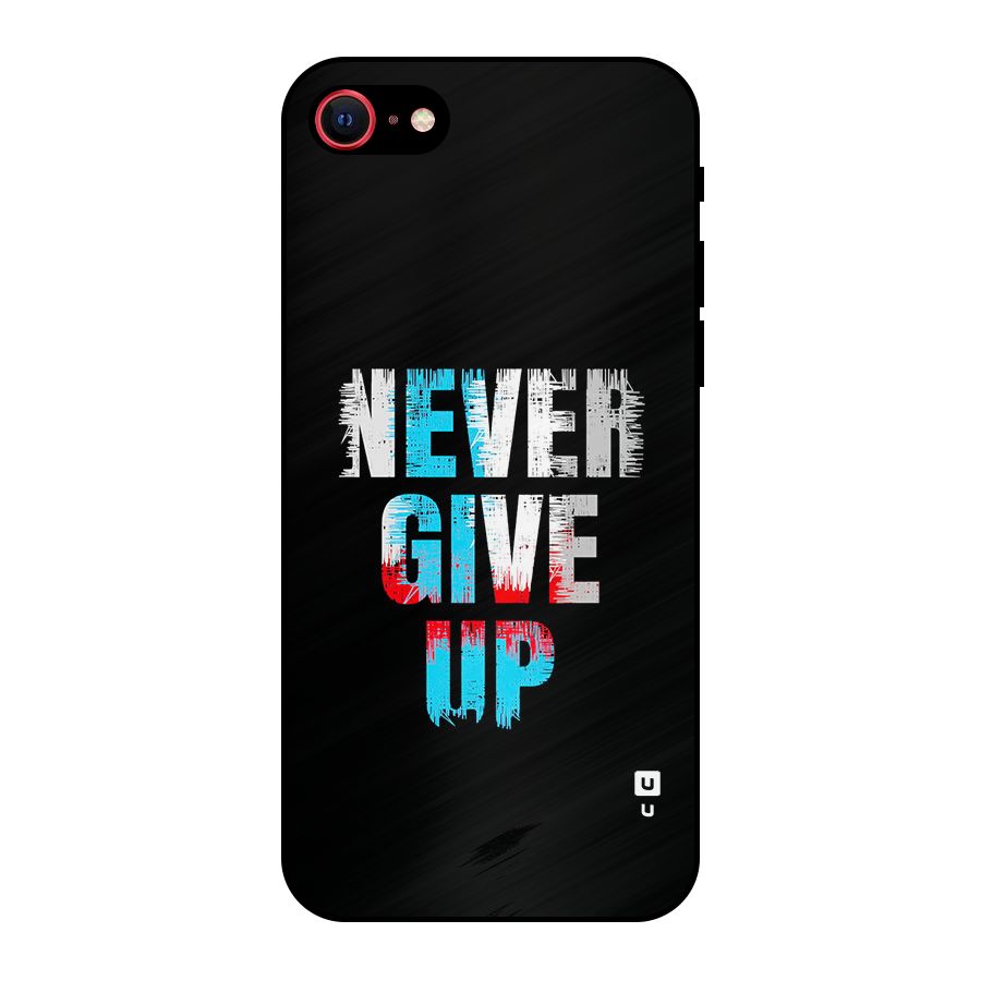 The Determined Metal Back Case for iPhone 7