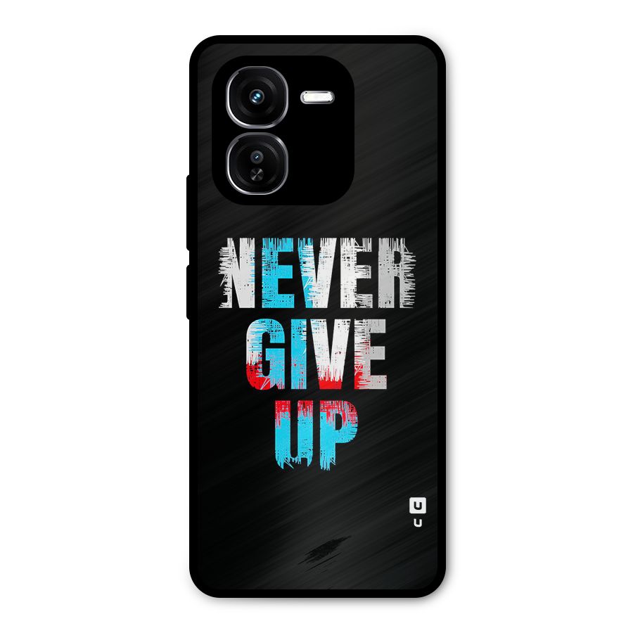 The Determined Metal Back Case for iQOO Z9x