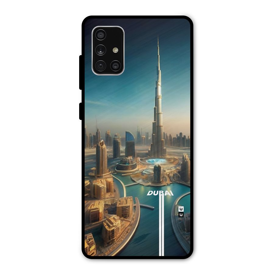 The Dubai Metal Back Case for Galaxy A71