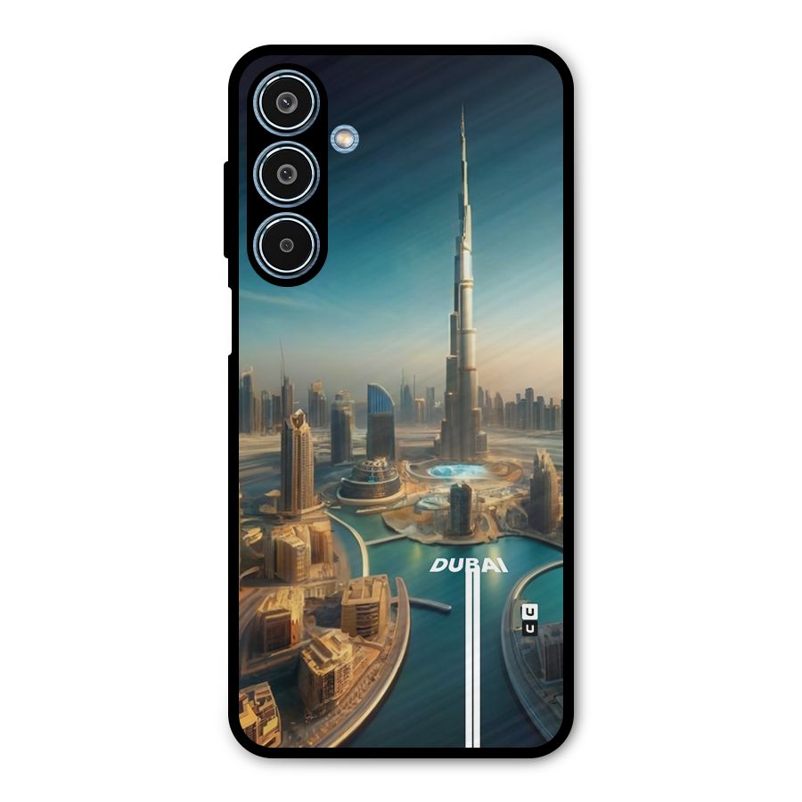 The Dubai Metal Back Case for Galaxy M35