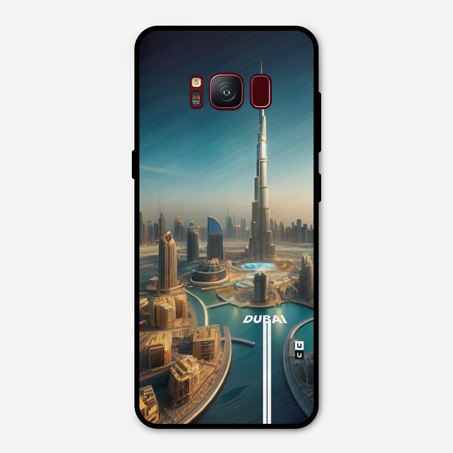The Dubai Metal Back Case for Galaxy S8