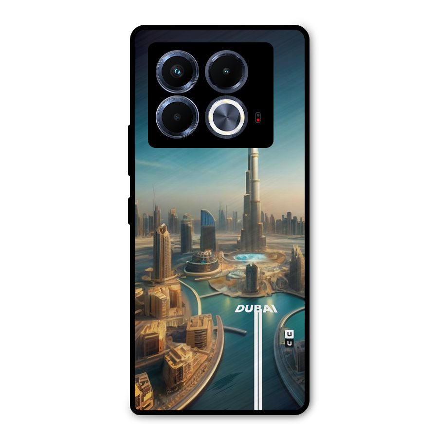 The Dubai Metal Back Case for Infinix Note 40 5G