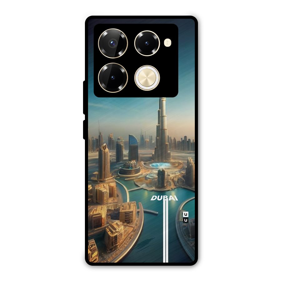 The Dubai Metal Back Case for Infinix Note 40 Pro Plus
