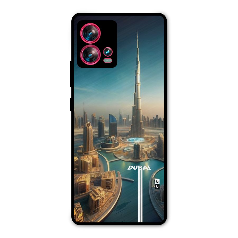 The Dubai Metal Back Case for Motorola Edge 30 Fusion