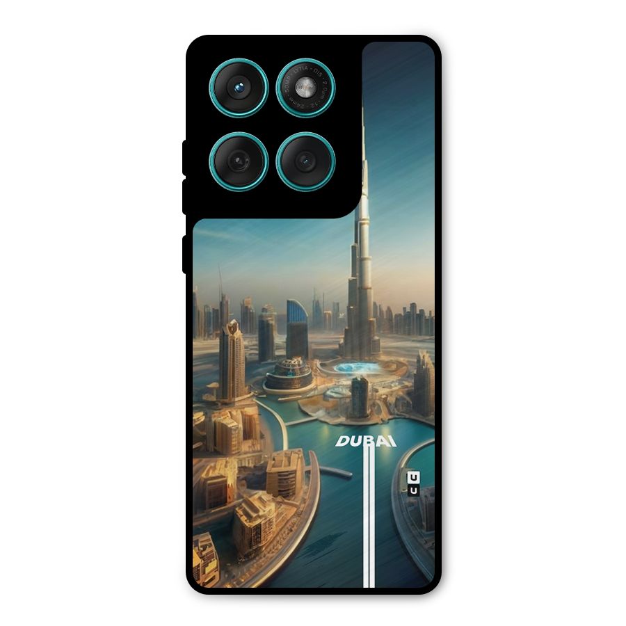 The Dubai Metal Back Case for Motorola Edge 60 Fusion