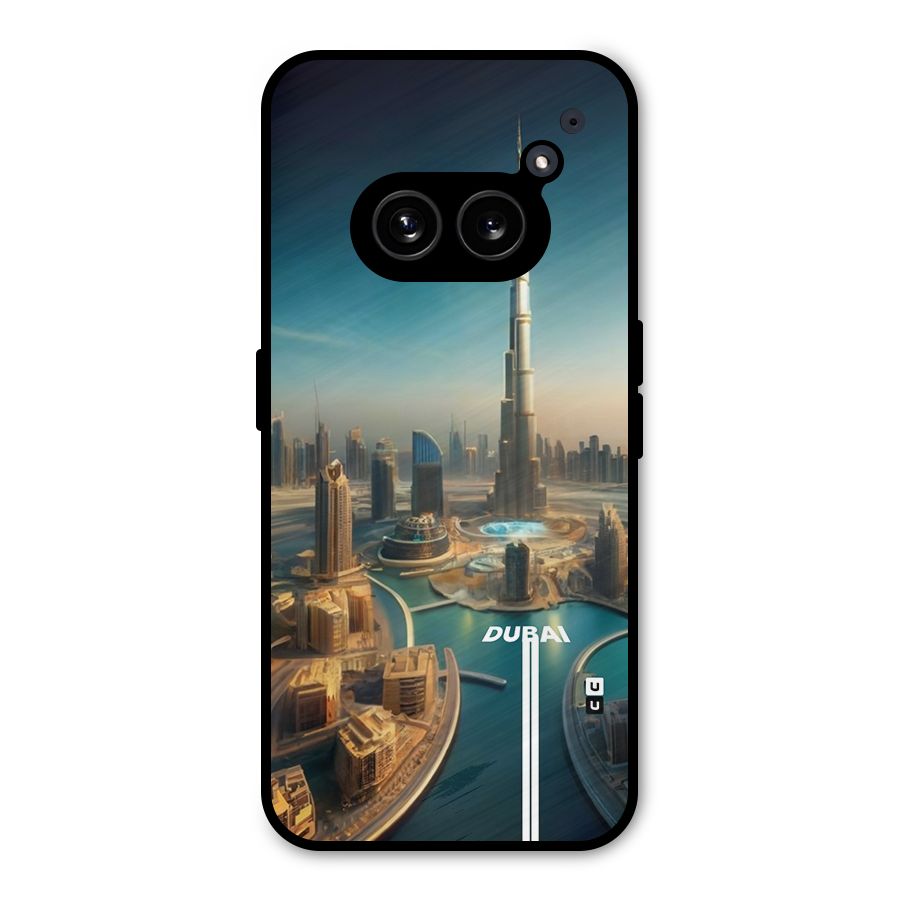 The Dubai Metal Back Case for Nothing Phone 2a Plus