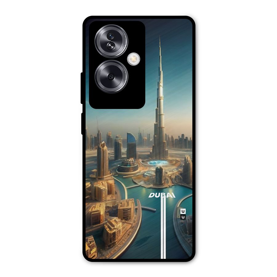 The Dubai Metal Back Case for Oppo A79 5G
