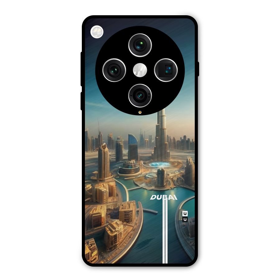 The Dubai Metal Back Case for Oppo Find X8 Pro