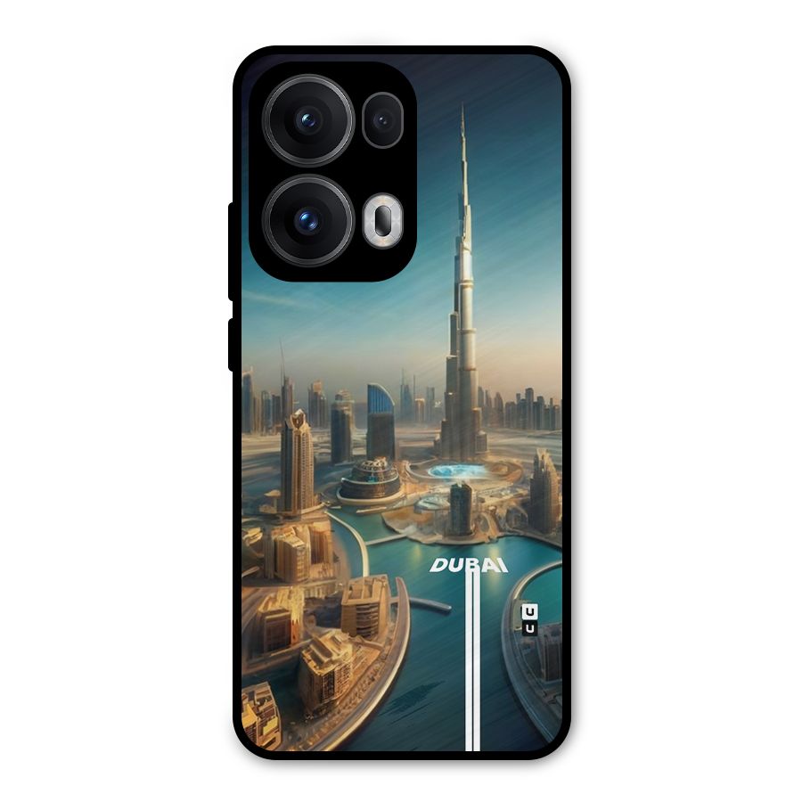 The Dubai Metal Back Case for Oppo Reno13 Pro