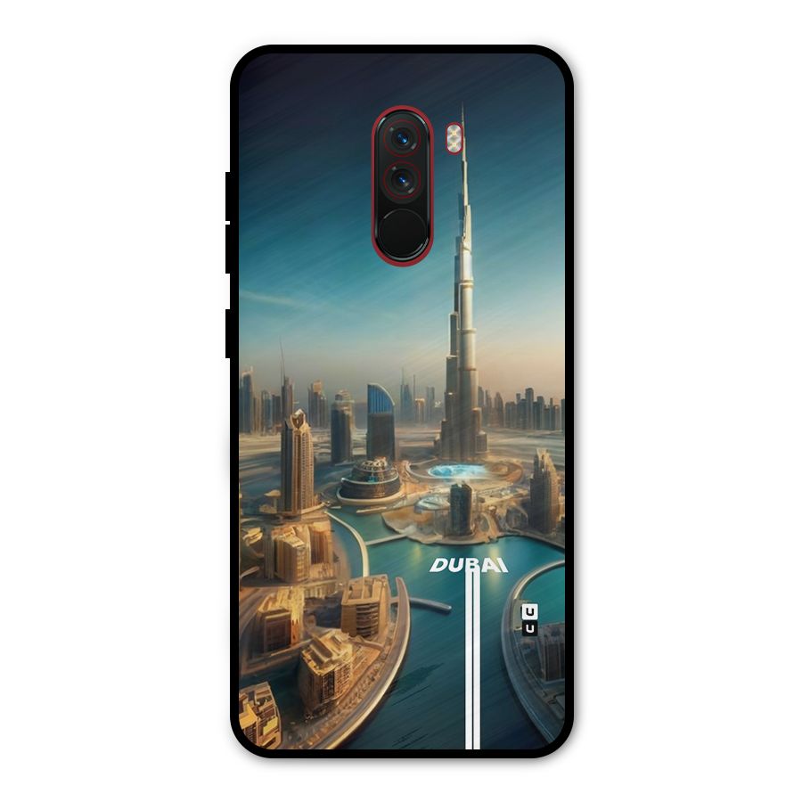 The Dubai Metal Back Case for Poco F1