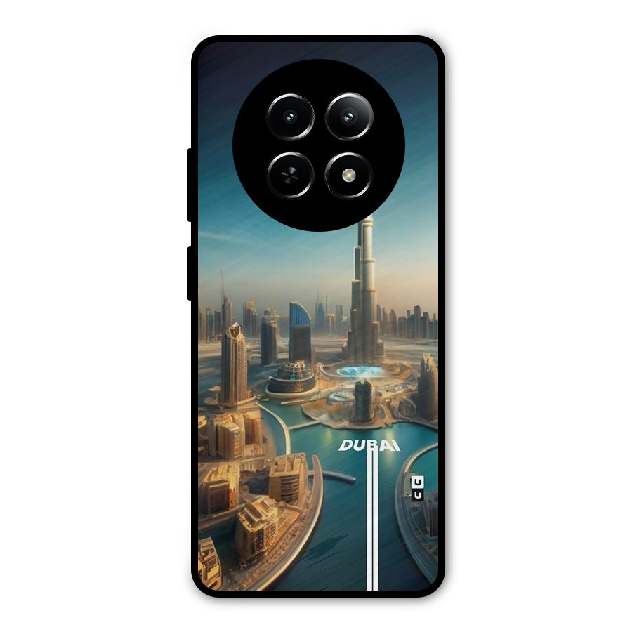 The Dubai Metal Back Case for Realme 12x 5G