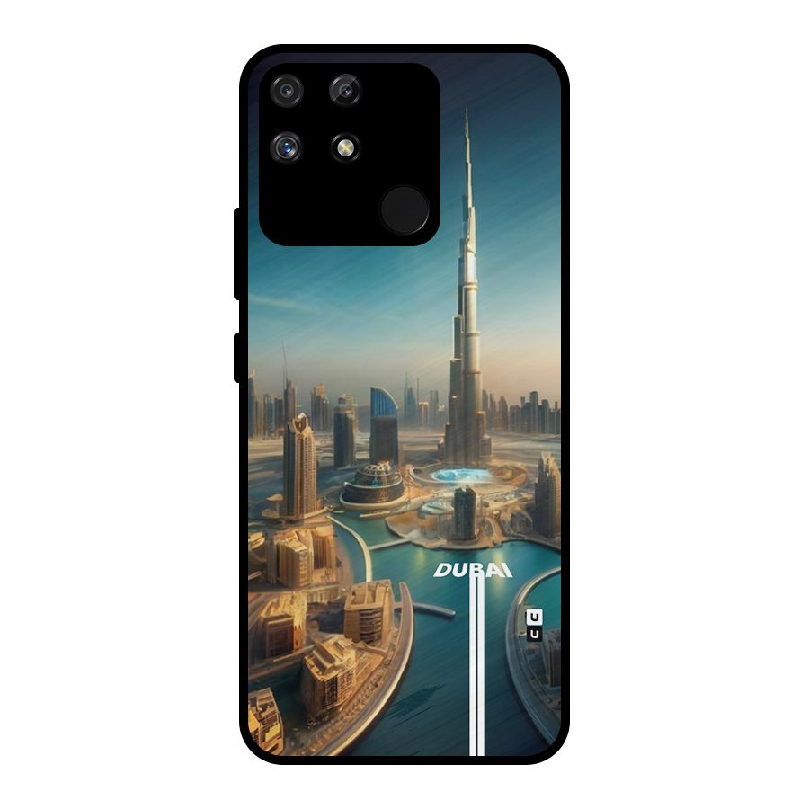 The Dubai Metal Back Case for Realme Narzo 50A