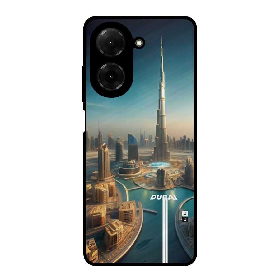 The Dubai Metal Back Case for Redmi A5 4G