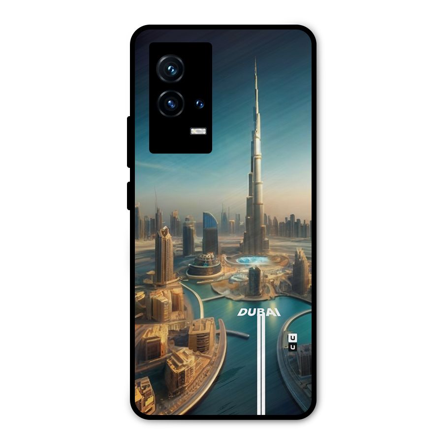 The Dubai Metal Back Case for iQOO 9 5G
