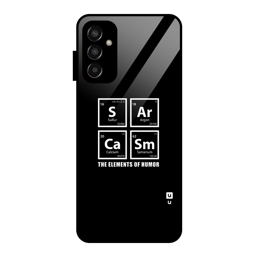 The Elements of Humor Glass Back Case for Galaxy F13