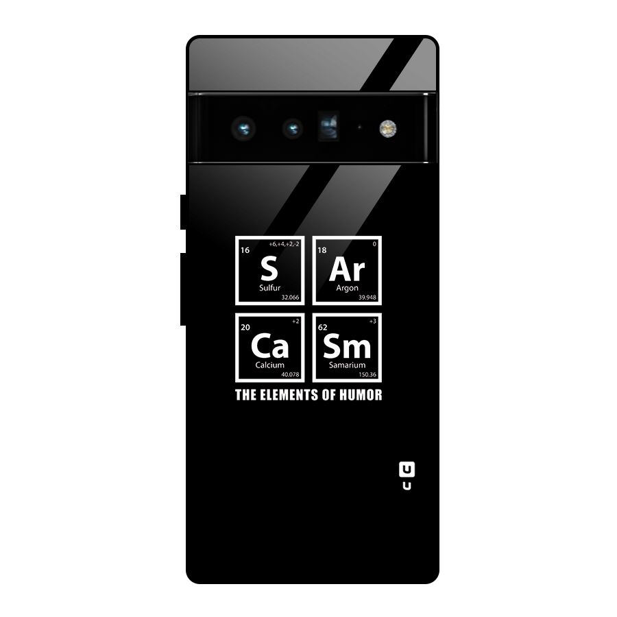 The Elements of Humor Glass Back Case for Google Pixel 6 Pro