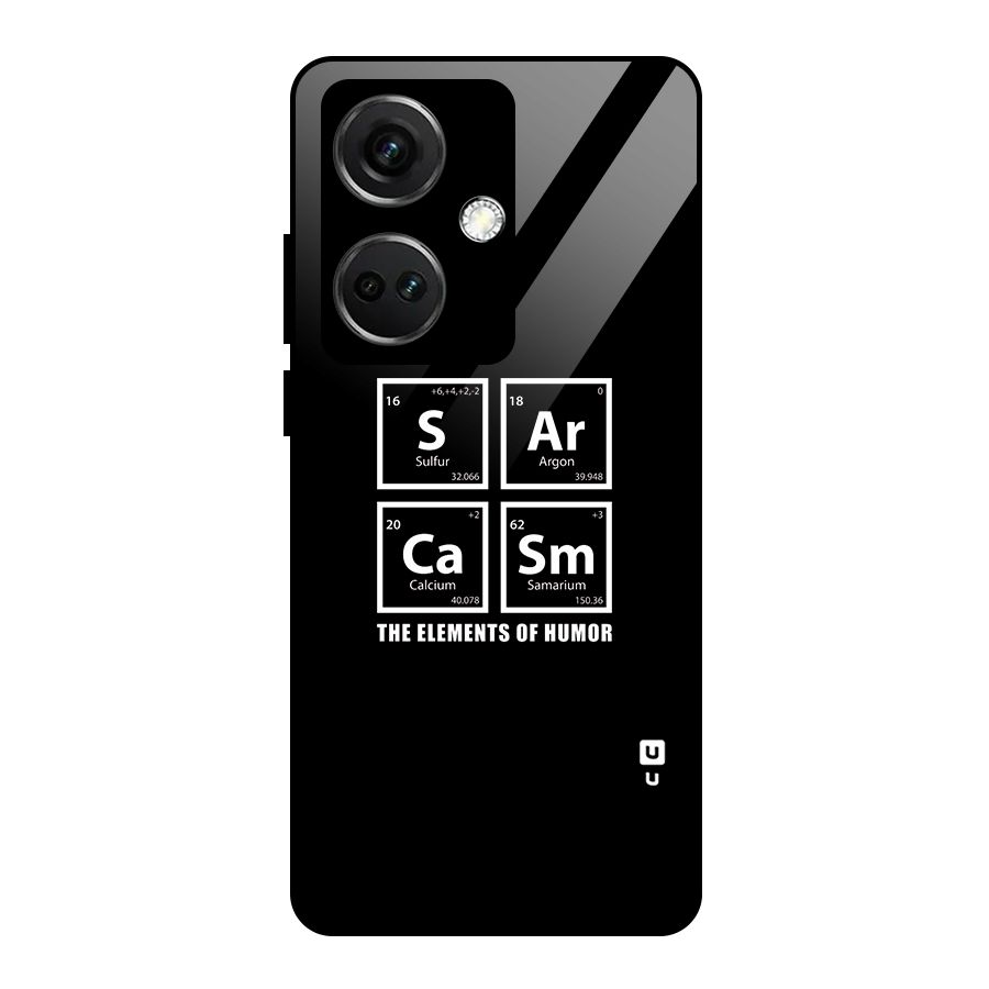 The Elements of Humor Glass Back Case for OnePlus Nord CE 3 5G