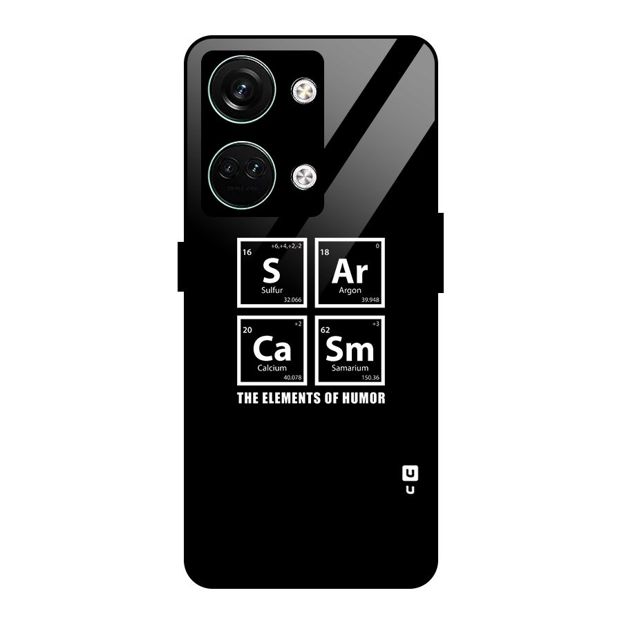 The Elements of Humor Glass Back Case for Oneplus Nord 3