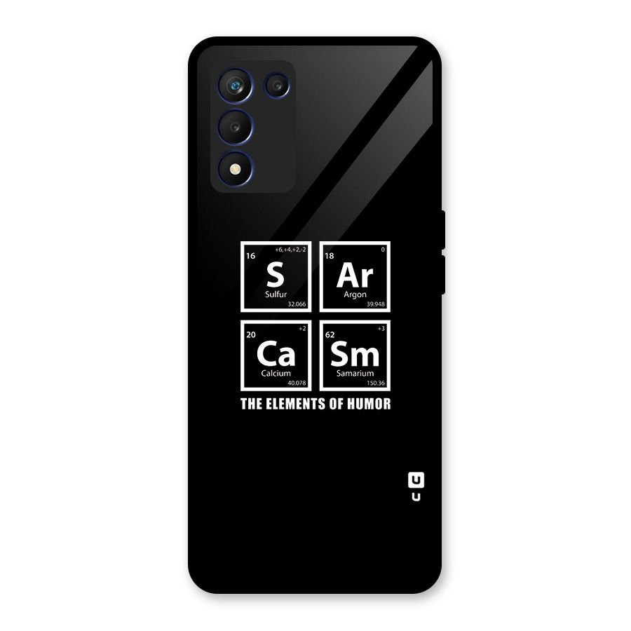 The Elements of Humor Glass Back Case for Realme 9 5G Speed