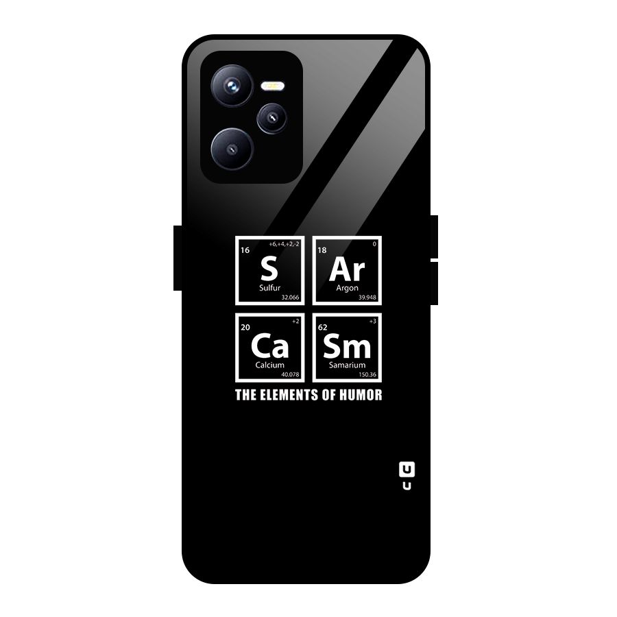 The Elements of Humor Glass Back Case for Realme C35
