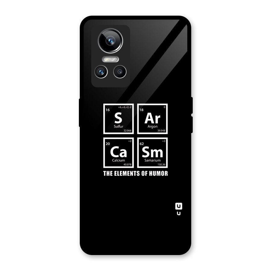 The Elements of Humor Glass Back Case for Realme GT Neo 3