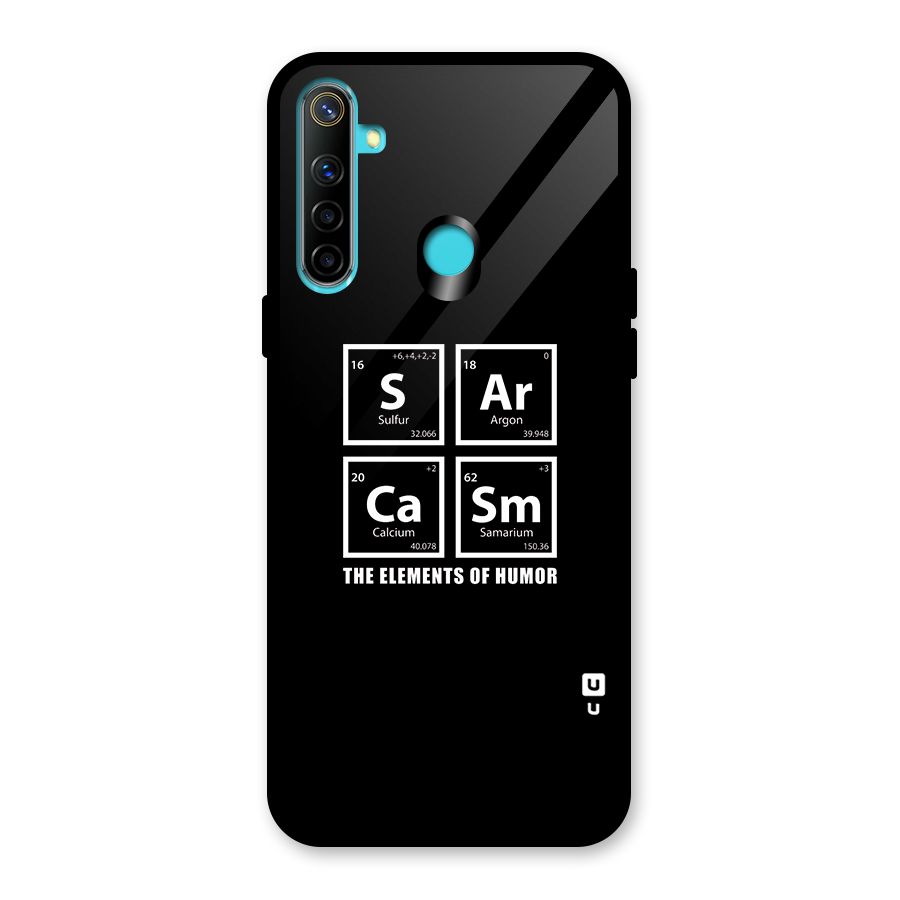 The Elements of Humor Glass Back Case for Realme Narzo 10