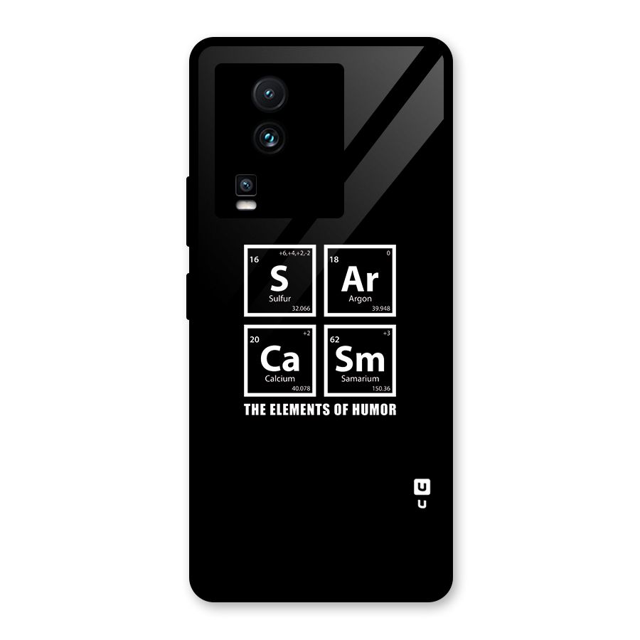 The Elements of Humor Glass Back Case for Vivo iQOO Neo 7