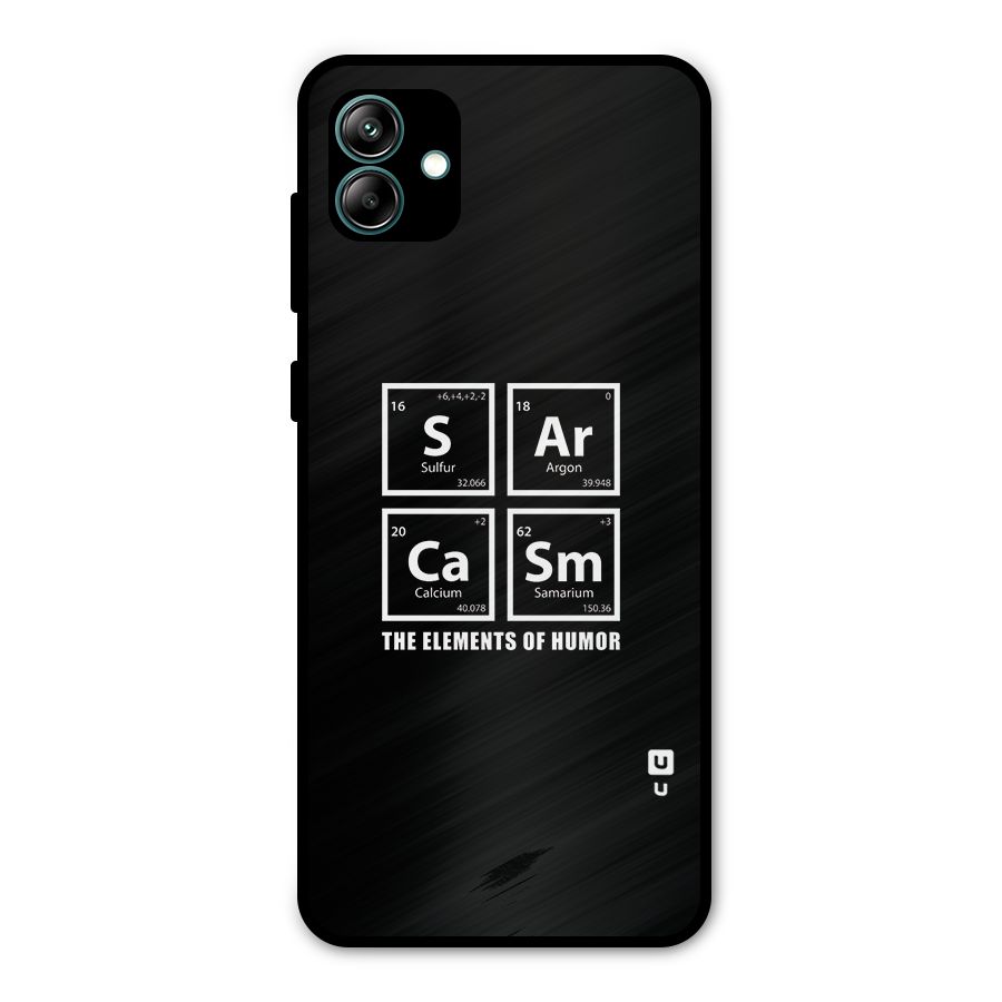 The Elements of Humor Metal Back Case for Galaxy A04