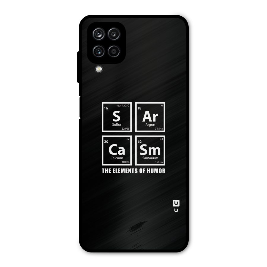 The Elements of Humor Metal Back Case for Galaxy A12