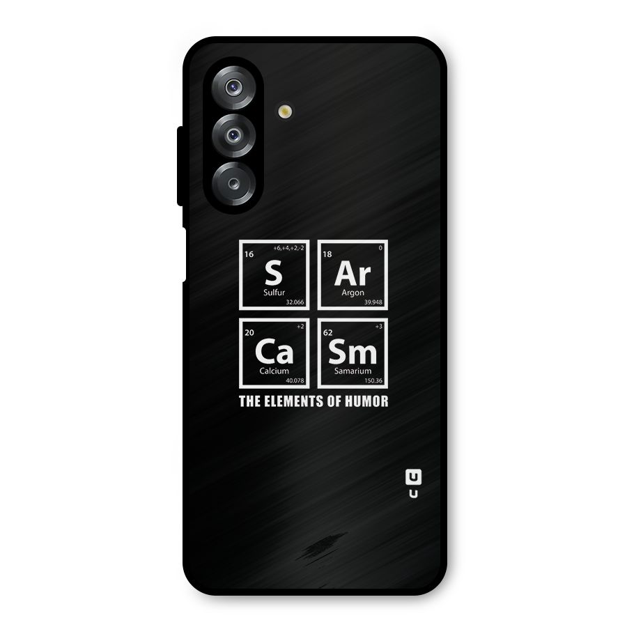 The Elements of Humor Metal Back Case for Galaxy A26